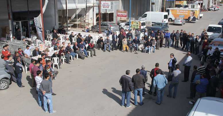 TURSUN SANAYİ ESNAFIYLA BULUŞTU