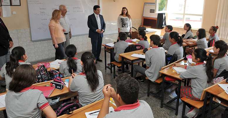 Tütüncü mezun olduğu okulda