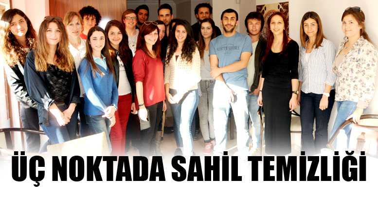 Üç noktada sahil temizliği yapılacak