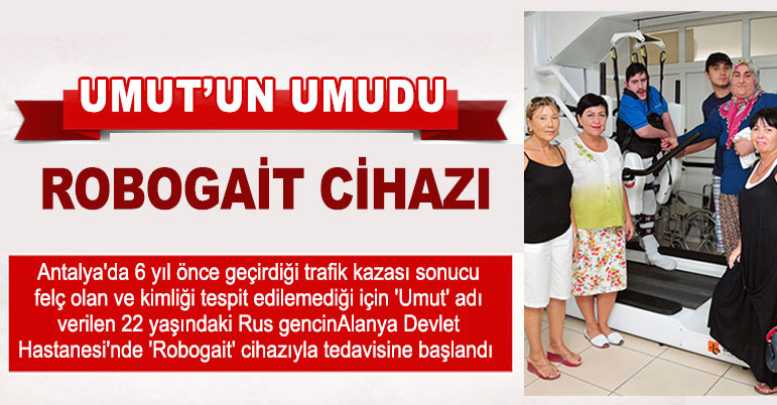 Umut’un umudu Robogait cihazı
