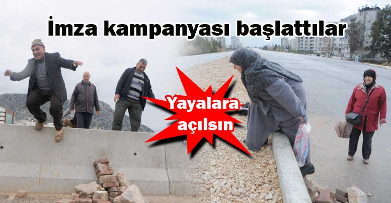 Üst geçit talebi