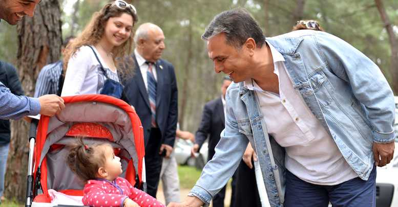Uysal şenlikte