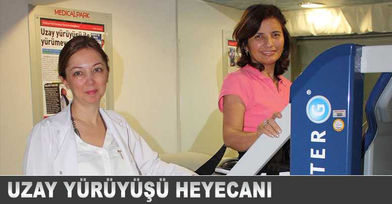 Uzay yürüyüşü heyecanı