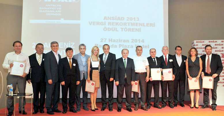Vergi rekortmeni ANSİAD üyeleri