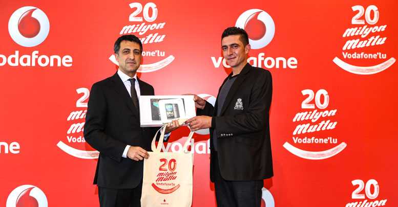 Vodafone 20 milyon aboneye ulaştı