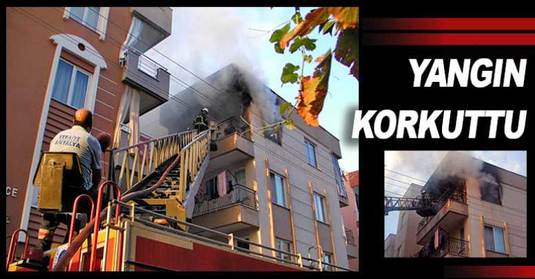 Yangın korkuttu