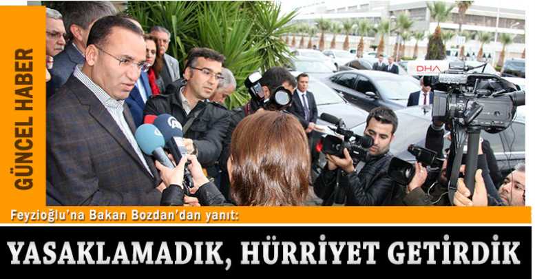 Yasaklamadık, Hürriyet getirdik