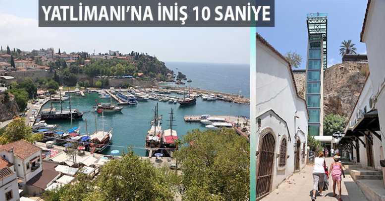Yatlimanı’na iniş 10 saniye