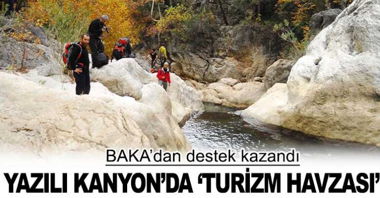 Yazılı Kanyon’da ‘Turizm havzası’