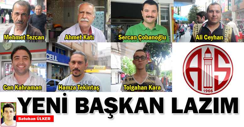 YENİ BAŞKAN LAZIM