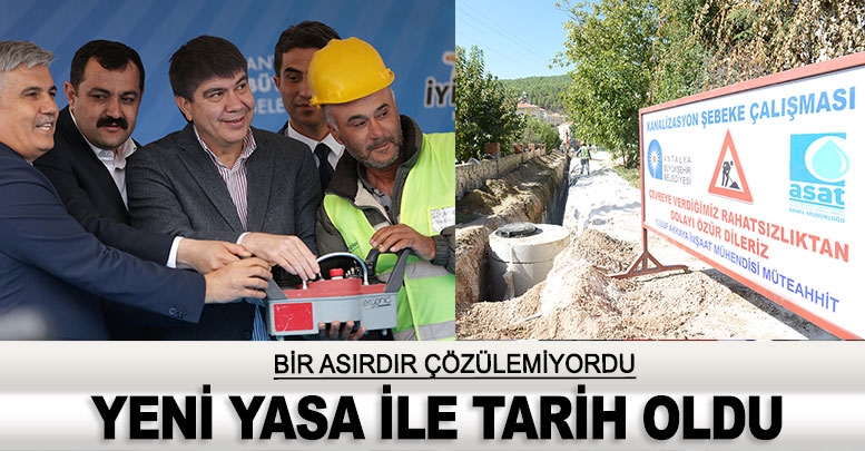 Yeni Yasa ile tarih oldu