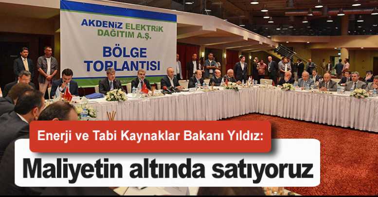 Yıldız: Maliyetin altında satıyoruz