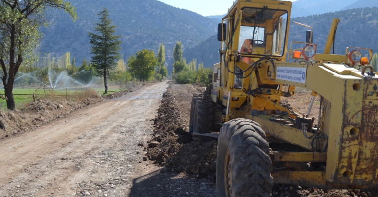 Yollar asfalta hazırlanıyor