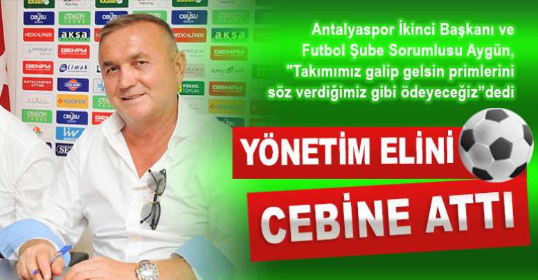 Yönetim elini cebine attı