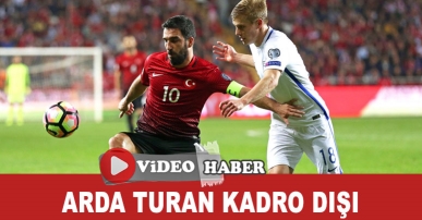 Arda Turan kadro dışı